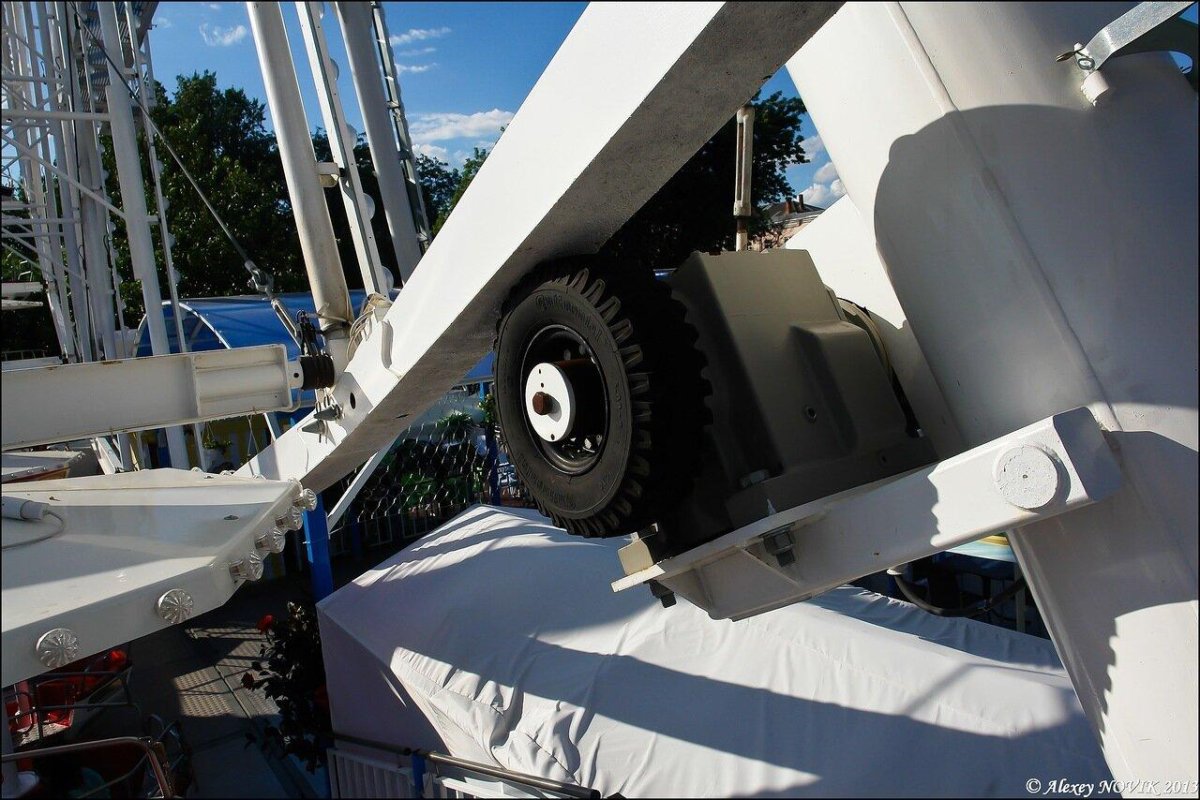 Привод колеса обозрения