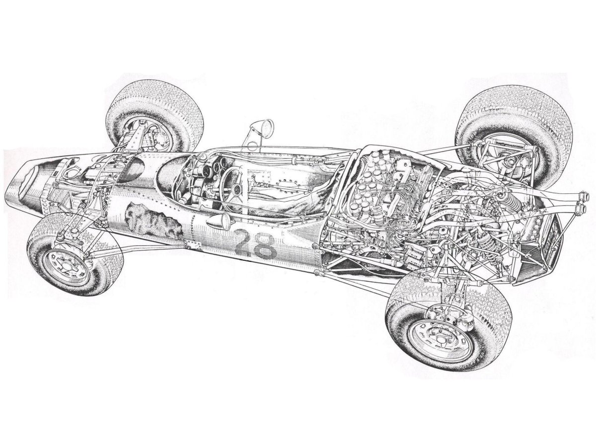 Honda ra272 чертеж