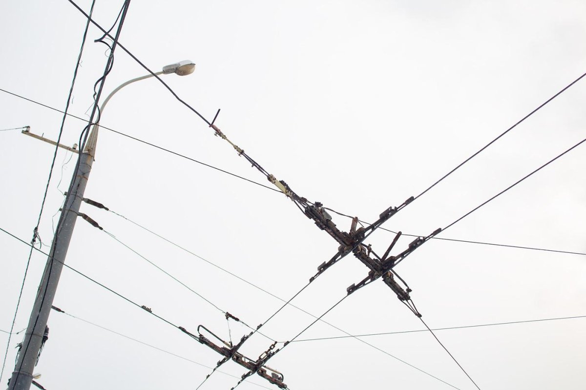 Троллейбусная контактная сеть