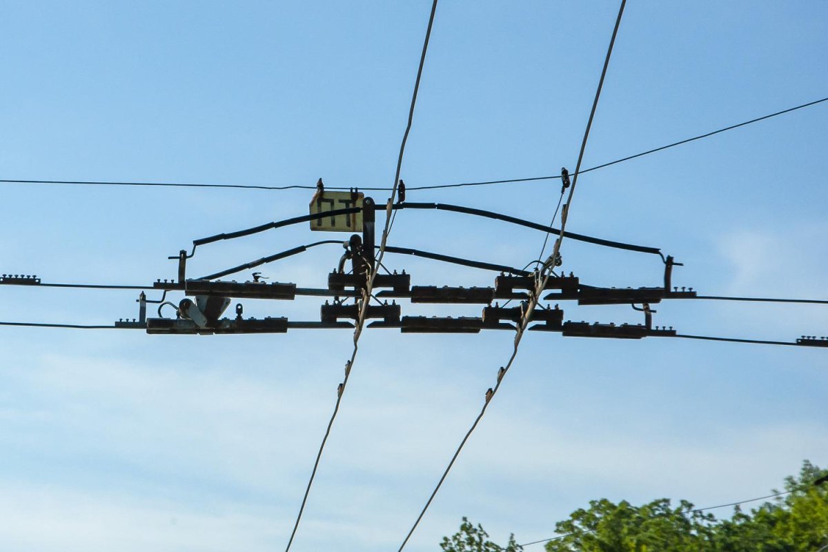 Троллейбусная контактная сеть