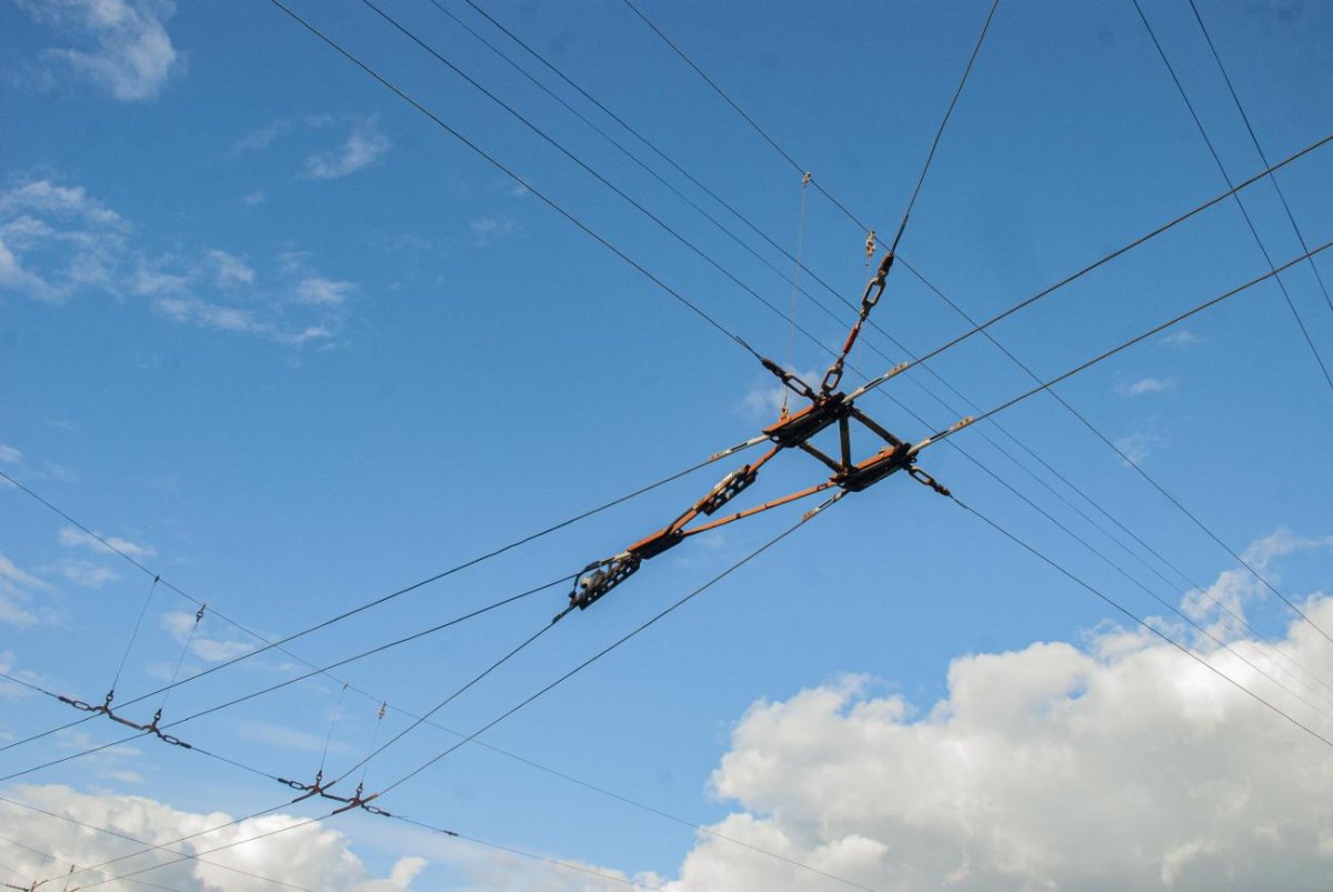 Троллейбусная контактная сеть