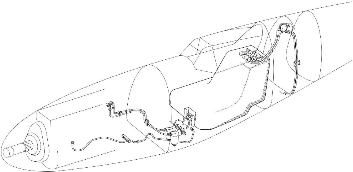 Топливный бак Мессершмитт