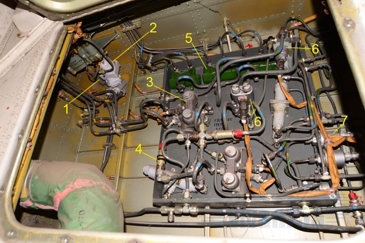 Гидравлическая система самолета