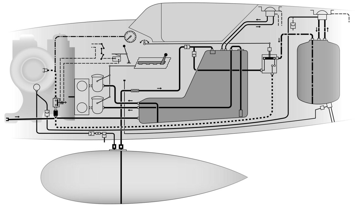 Топливный бак Мессершмитт
