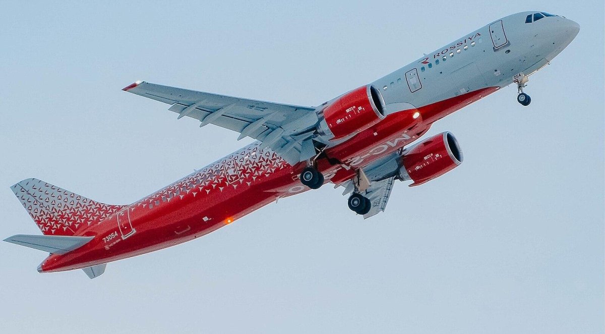 МС-21 В ливрее авиакомпании Россия