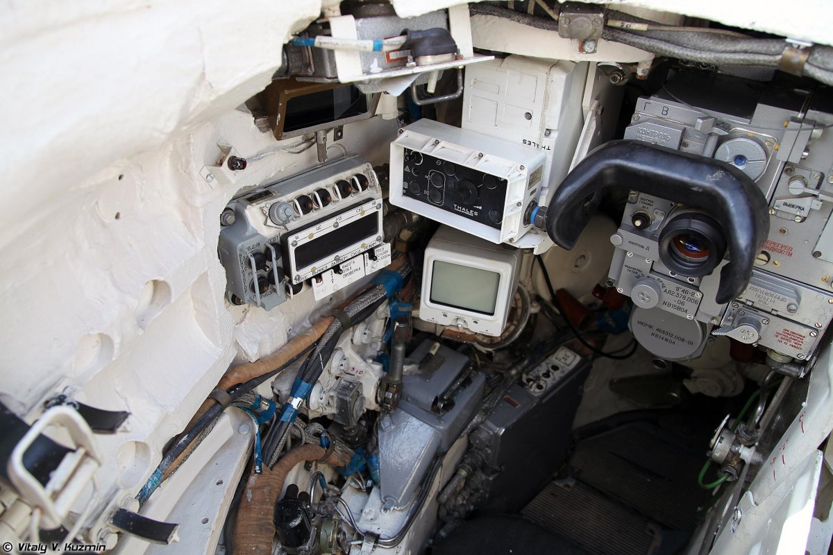 Место наводчика т-80