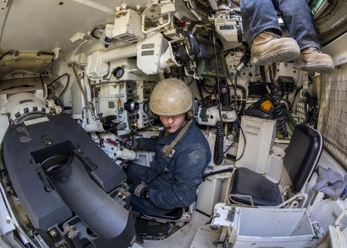 M1 Абрамс кабина