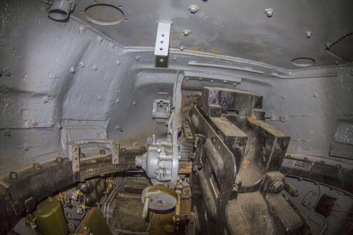 Танк т-34 внутри