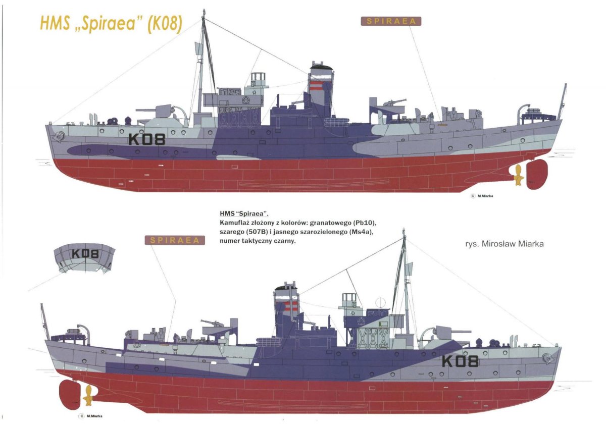 Корвет типа Флауэр чертежи