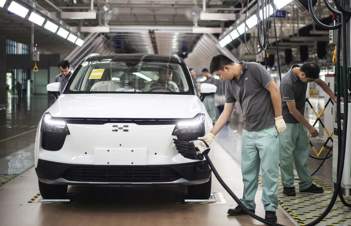 Китайские электроавтомобили 2023