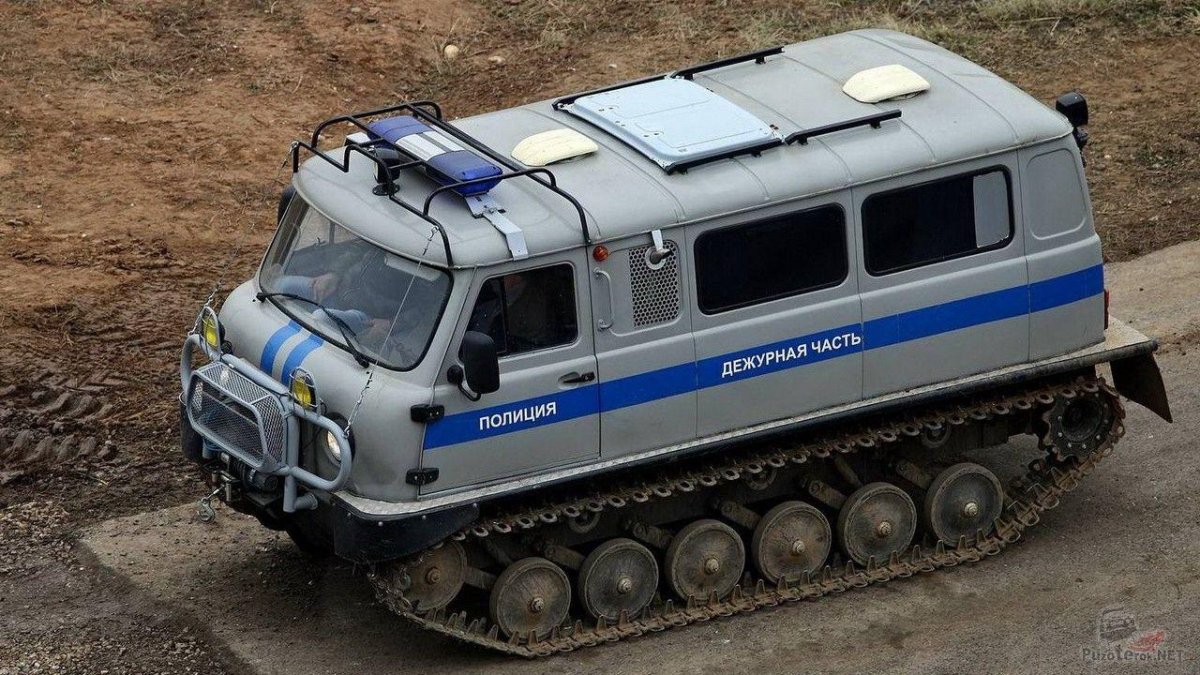 Гусеничный снегоболотоход ЗВМ-2411