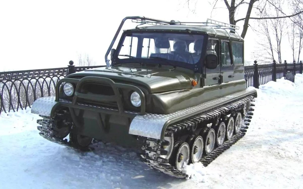 Снегоболотоход ЗВМ 2411п Узола