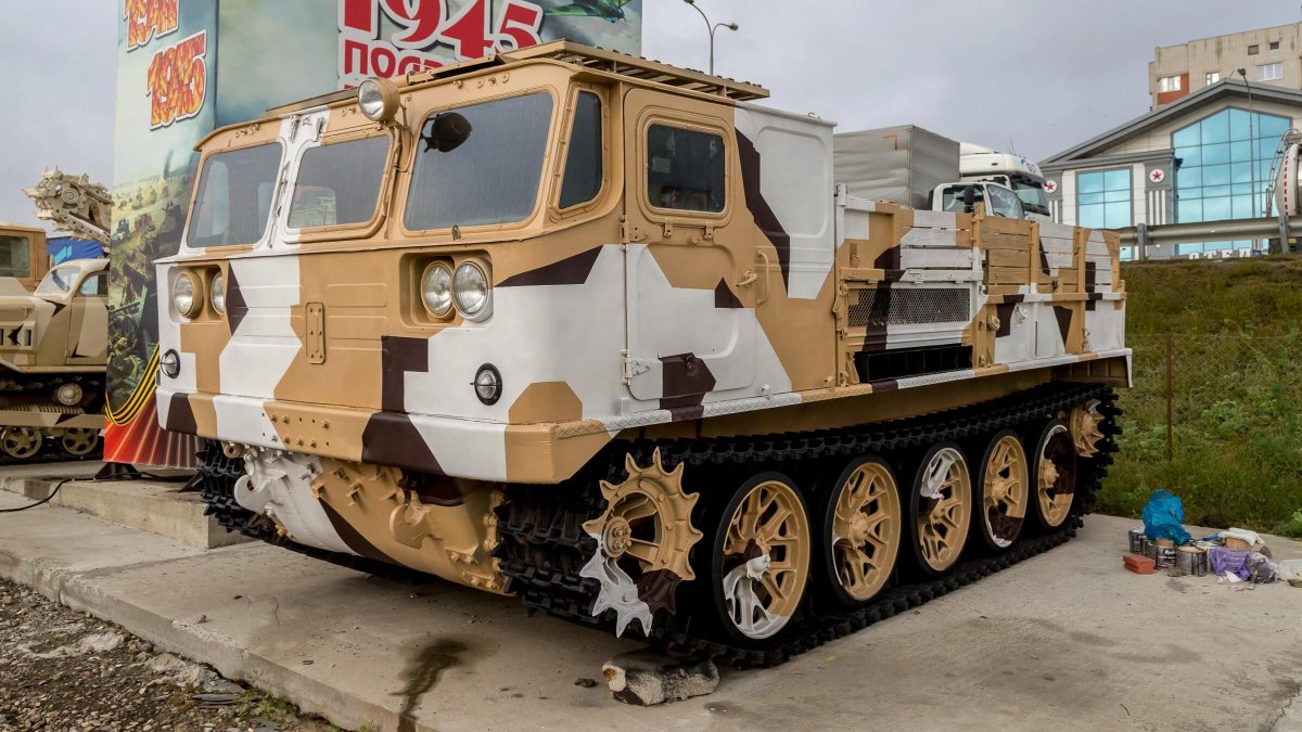 Гусеничный тягач АТС-59г