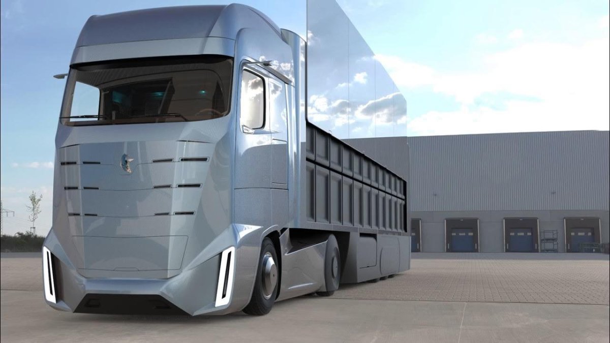 Будущего тягач КАМАЗ