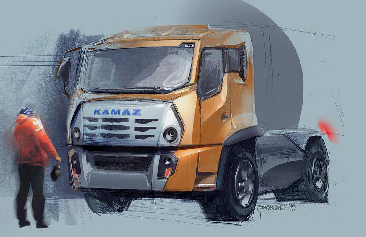 КАМАЗ 54115 Автодизайн