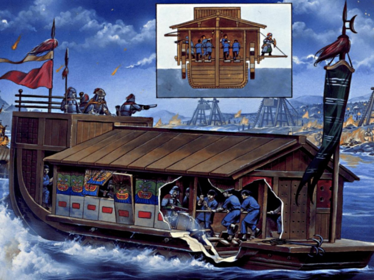 Колесные корабли династии Сун