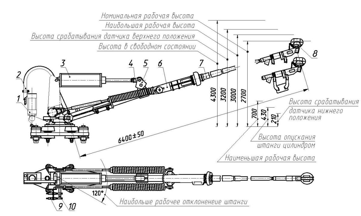 Токоприемник РТ-6и