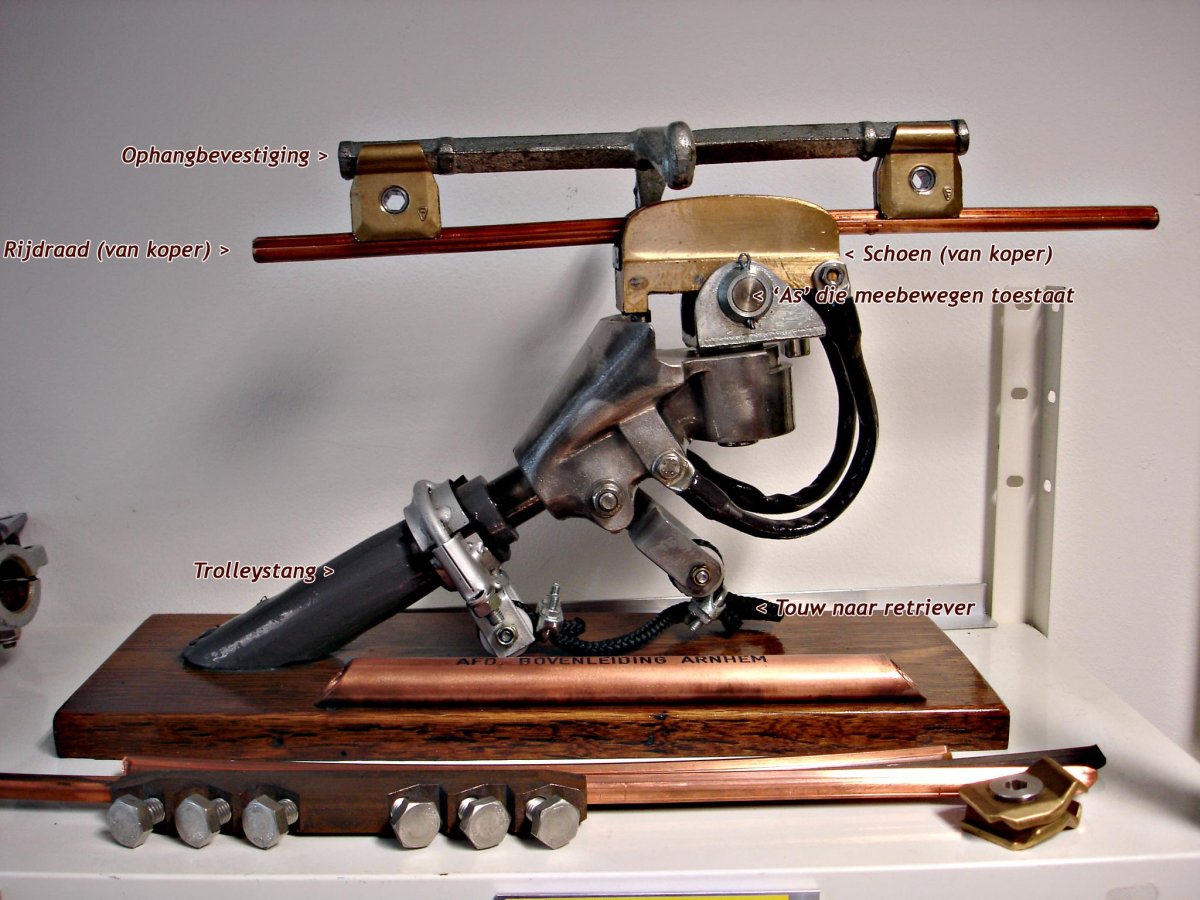 Головки токоприемника троллейбуса 14 ГТ