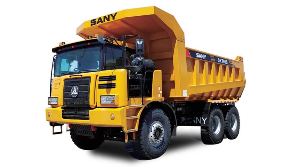 Карьерный самосвал sany skt90s