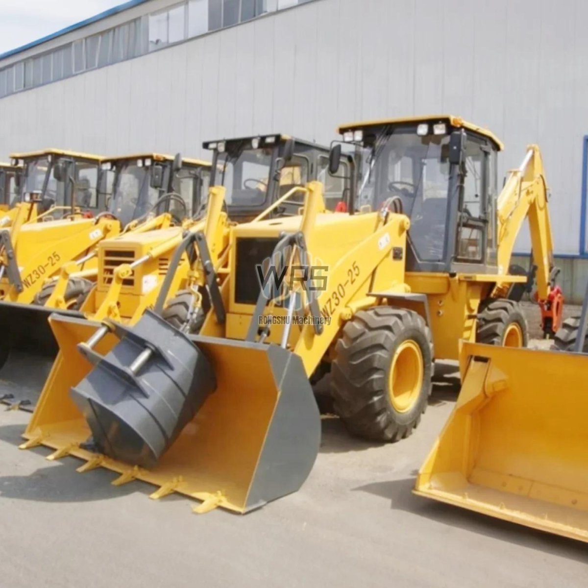 Китайский экскаватор погрузчик wz30-25