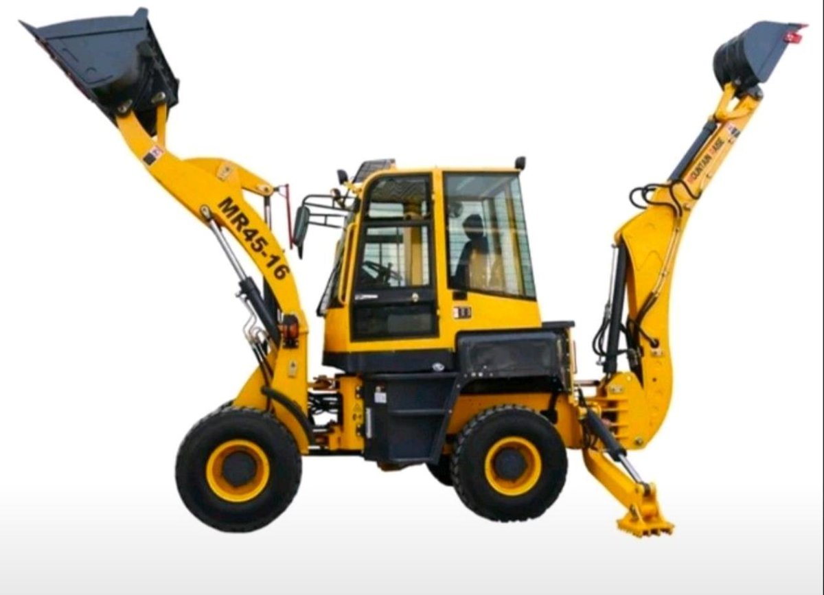 Китайский экскаватор погрузчик w120