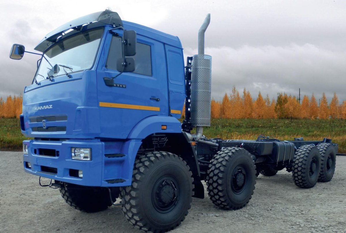 КАМАЗ 6560 шасси