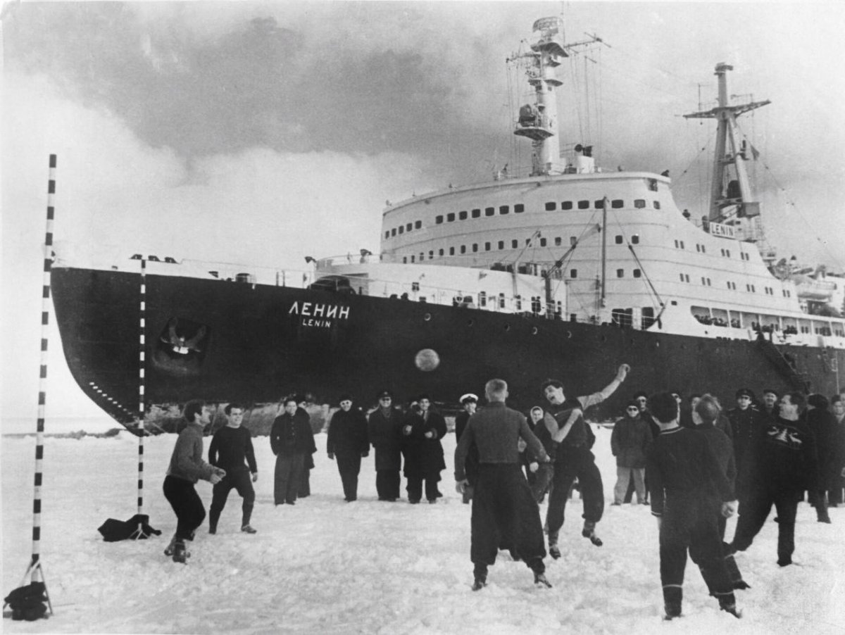 Ледокол Ленин 1957
