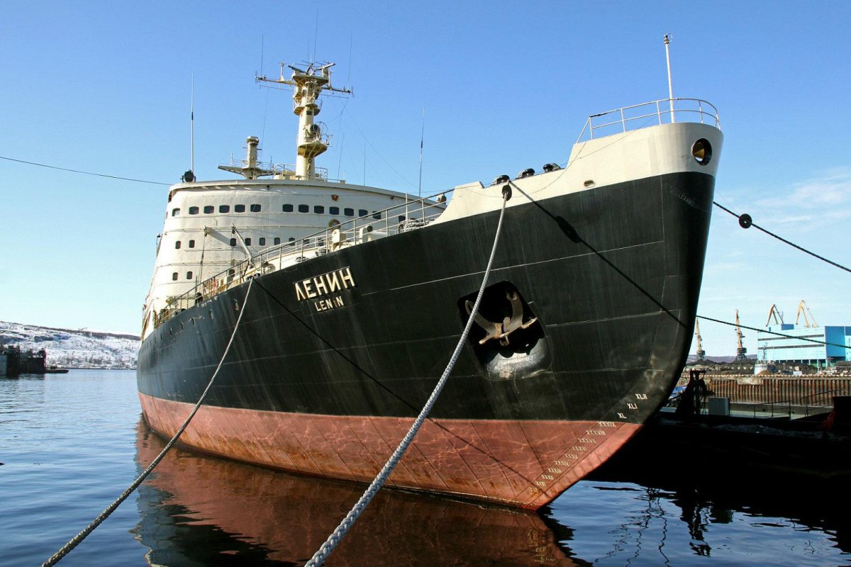 Ледокол Ленин Мурманск