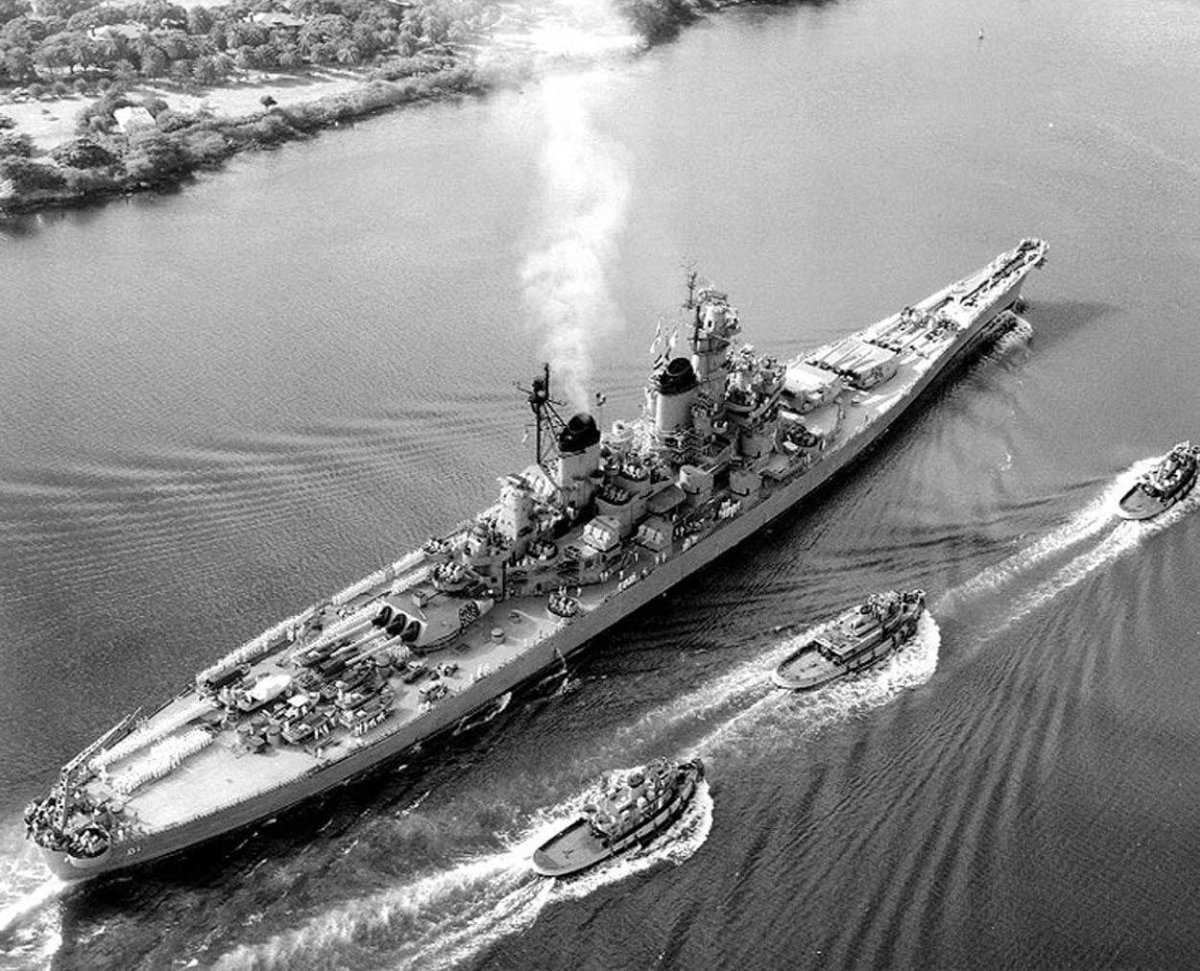 USS Iowa линкор