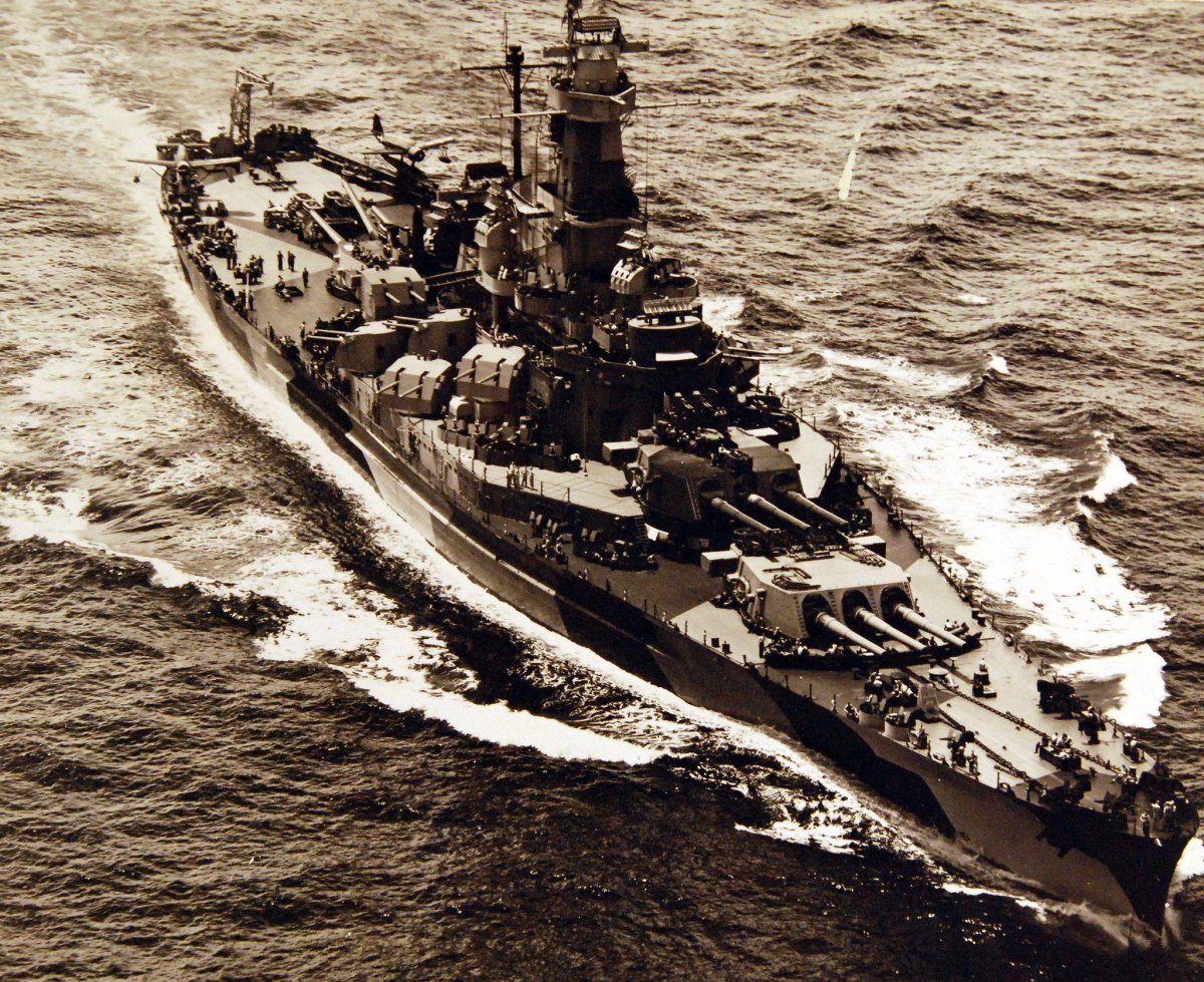 USS Indiana BB-58