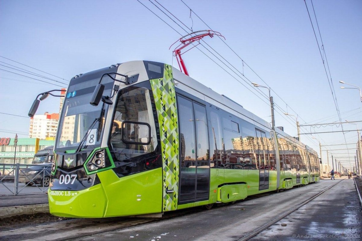 Трамвай Чижик в Санкт-Петербурге