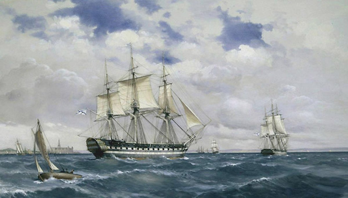 Корабль Азов 1826