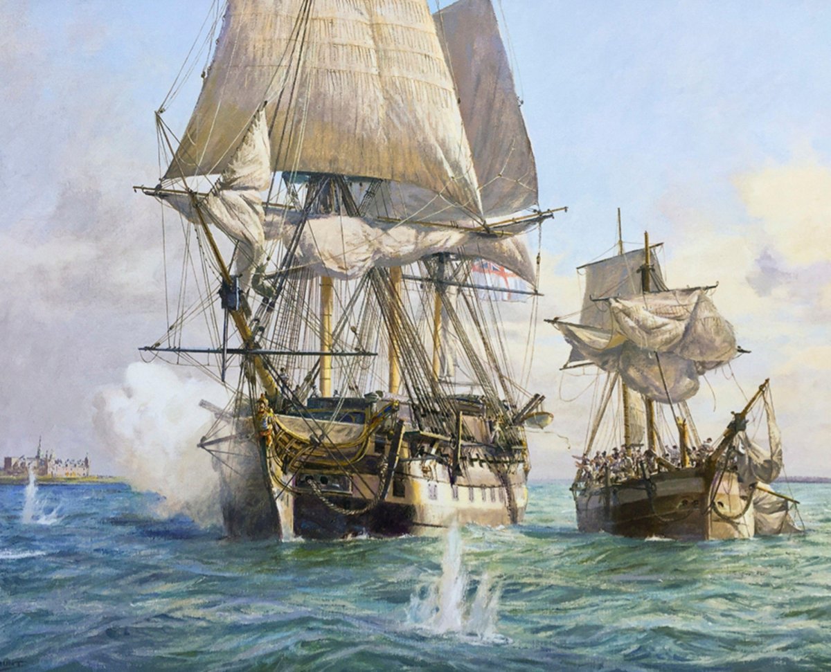 Корабль линкор 18 века