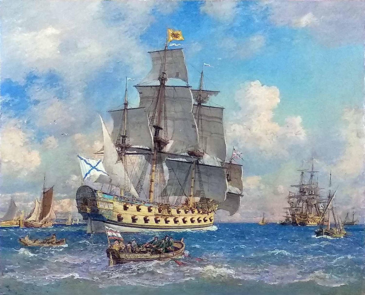 Линкор Полтава 1712