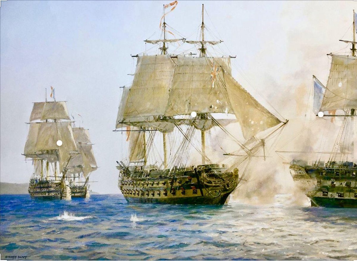 Geoff Hunt. Парусные корабли.