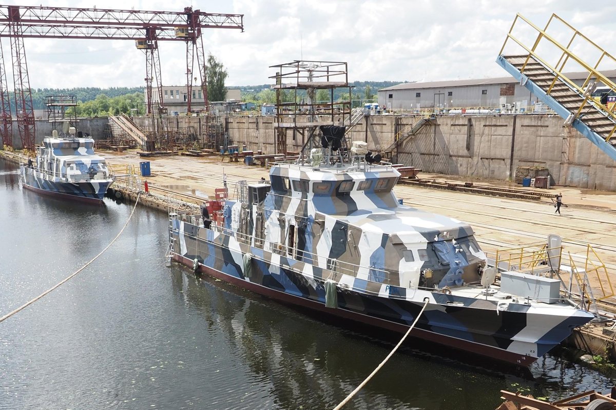 Катера специального назначения проекта 21980