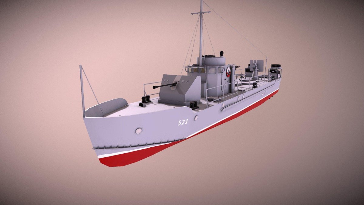 Бронированный морской охотник БМО