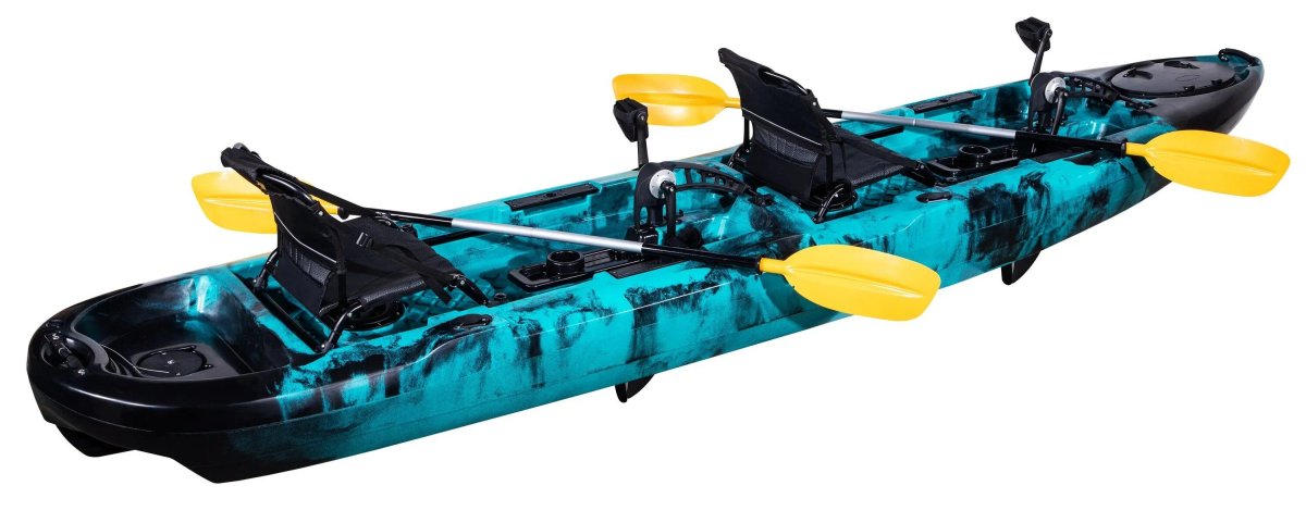 Каяк с педальным приводом Тандем
