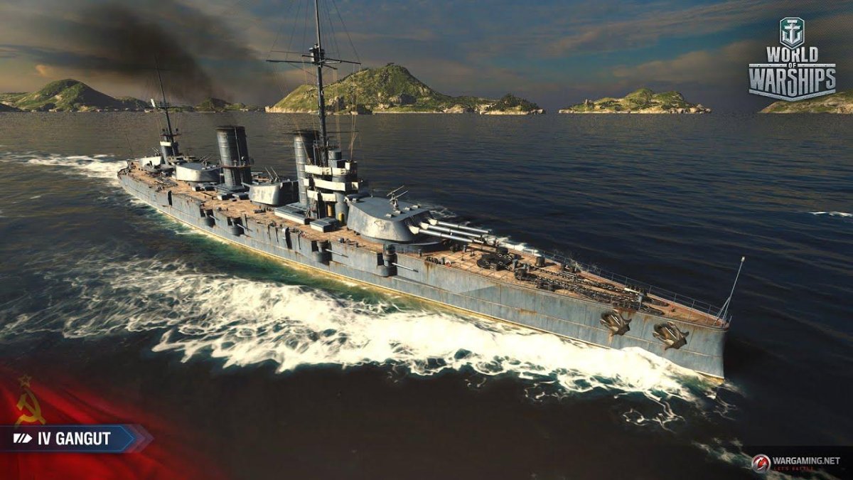 Линкор Гангут World of Warships