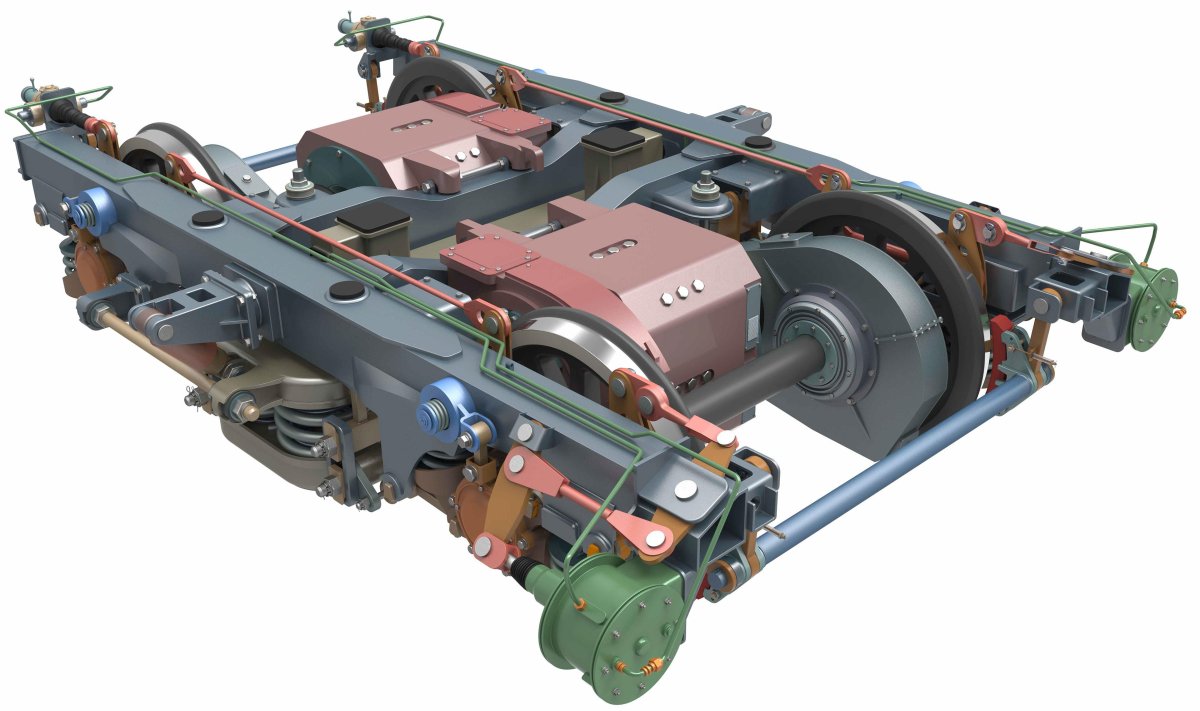 Тяговый электродвигатель ДТА-1100