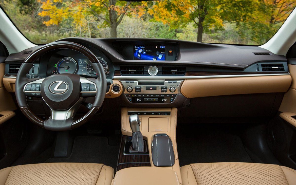 Lexus es 350 салон
