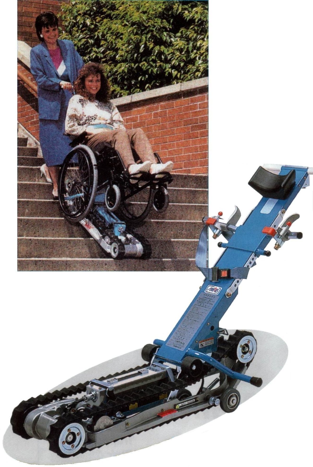 Лестничный подъемник гусеничный Standard sa-2