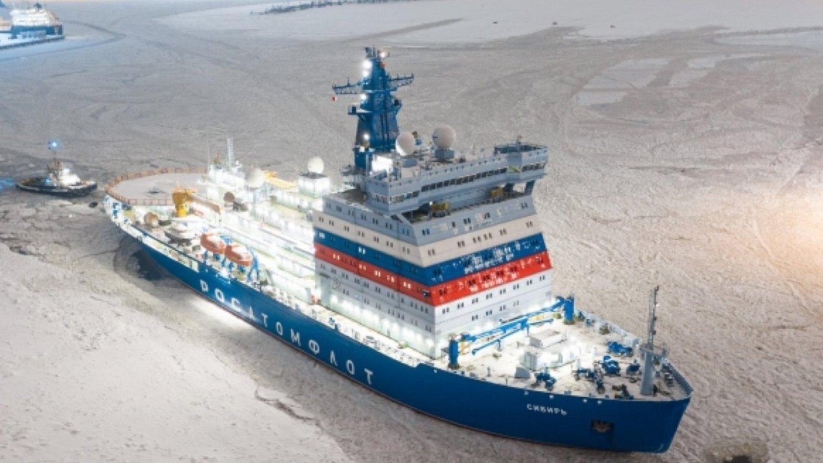 Атомный ледокол Сибирь