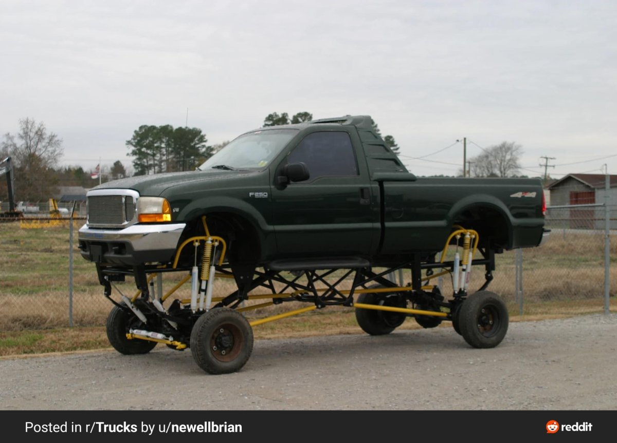 Большая машина на маленьких колесах