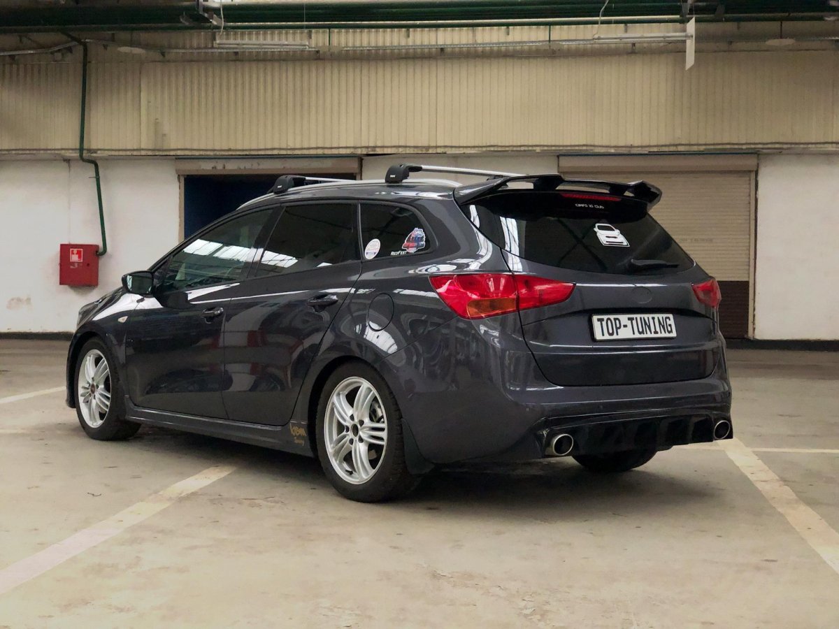 Киа СИД 2 универсал спойлер