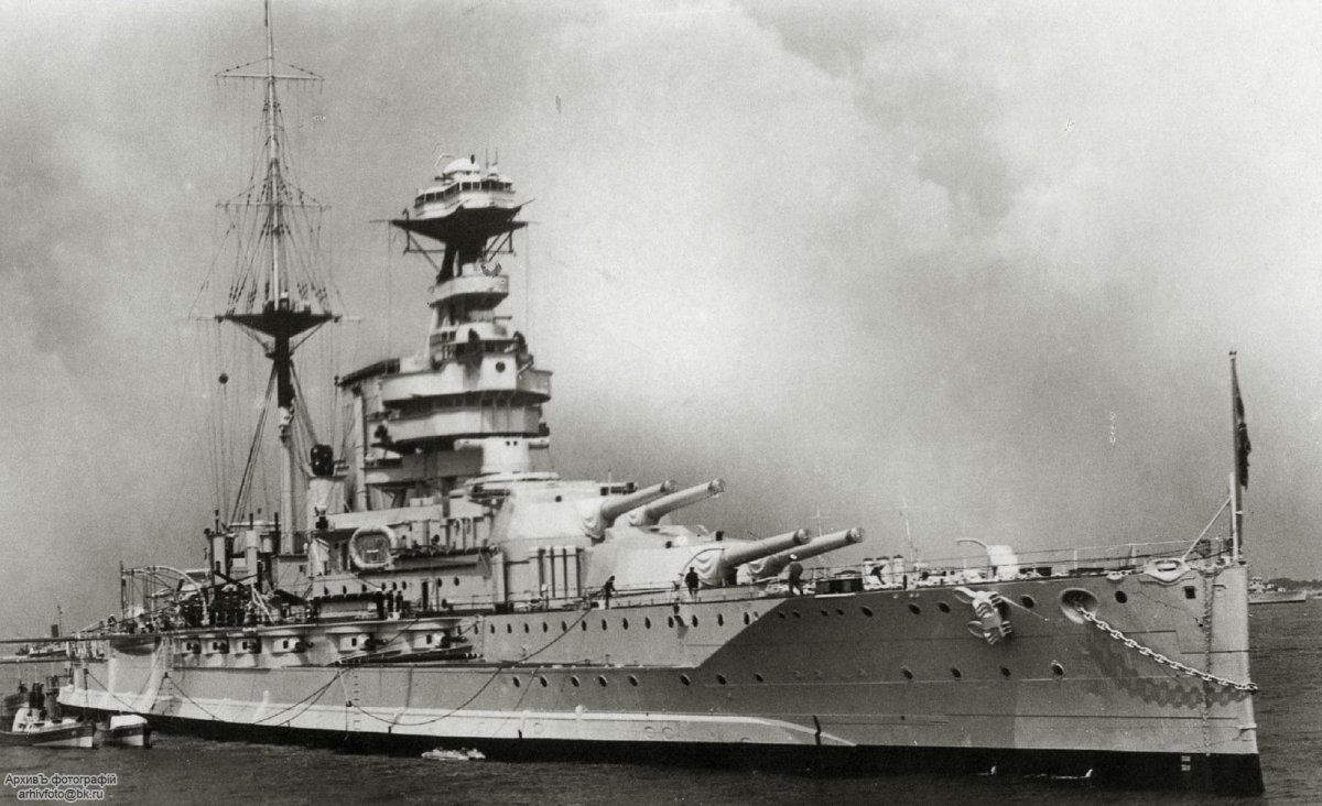 HMS Queen Elizabeth линкор