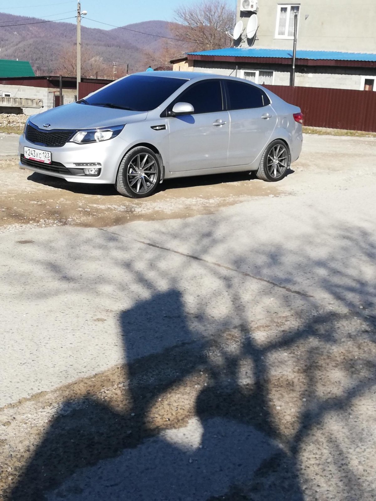 Киа Рио вертушки r17