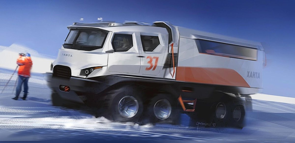 Вездеход амфибия автодом