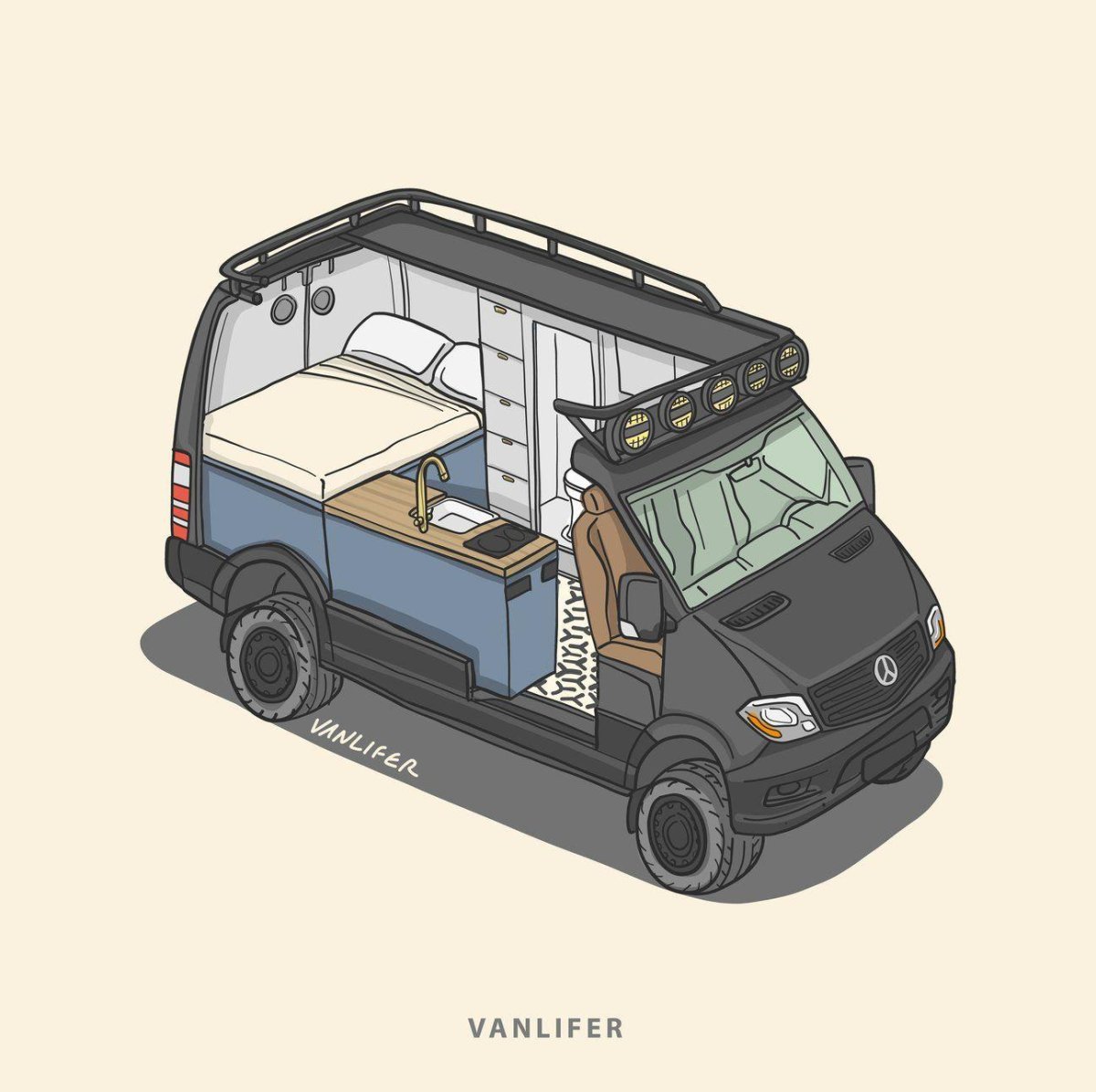 Дом на колесах арт