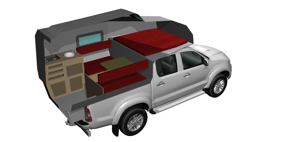 Жилой модуль Lance 845 Camper